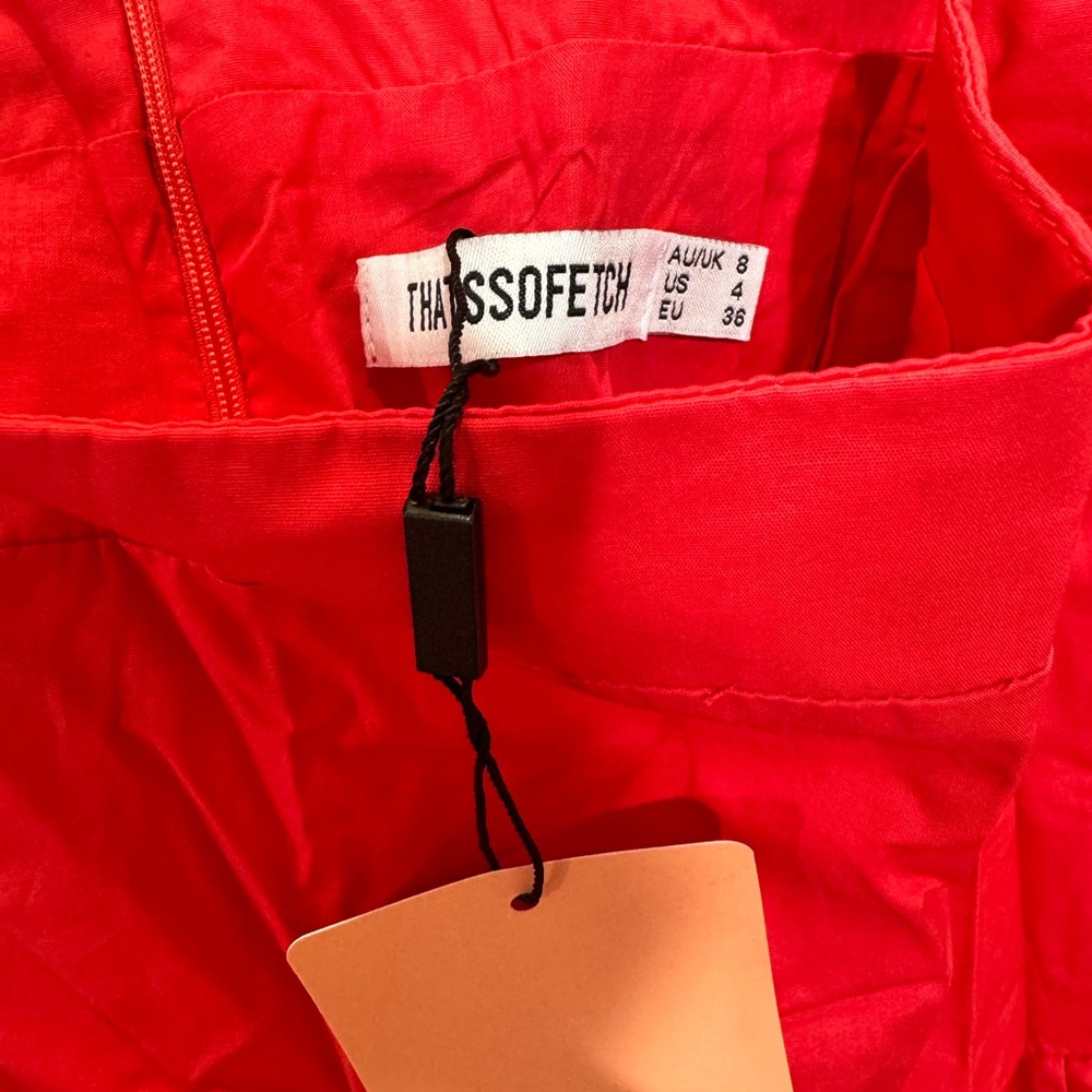 Red Two-Piece Set - Picture 3 of 5